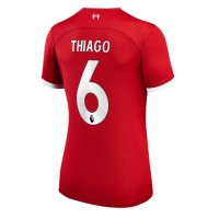 Liverpool Thiago Alcantara #6 Replica Home Shirt Ladies 2023-24 Short Sleeve